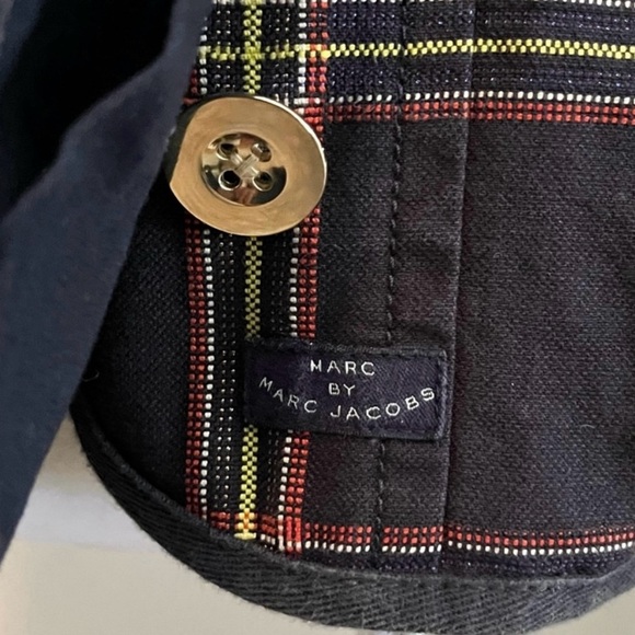 Marc by Marc Jacobs Plaid Tie Front Jacket - Picture 6 of 9